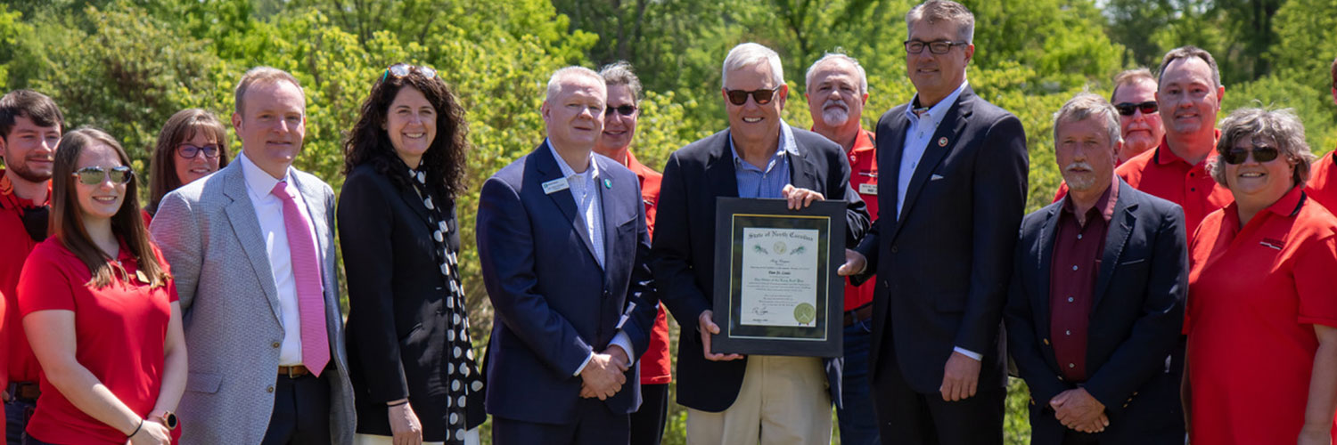 Dan St. Louis awarded The Order of the Long Leaf Pine Photo